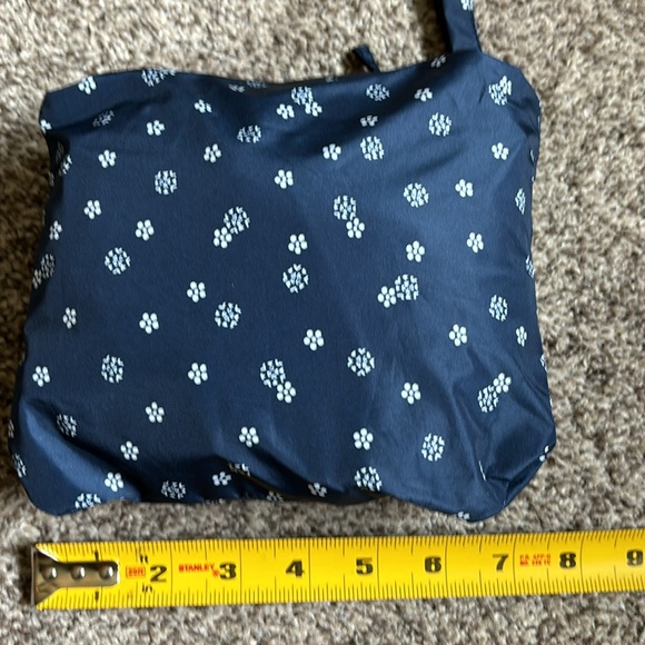 MADEWELL (Re)Sourced Packable Rain Poncho Jacket - One Size - Windowpane… - Picture 7 of 9